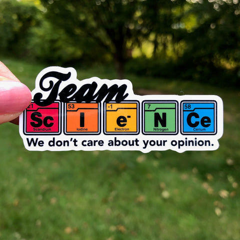 Team Science Sticker