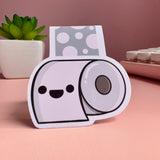 Toilet Paper Magnetic Bookmark