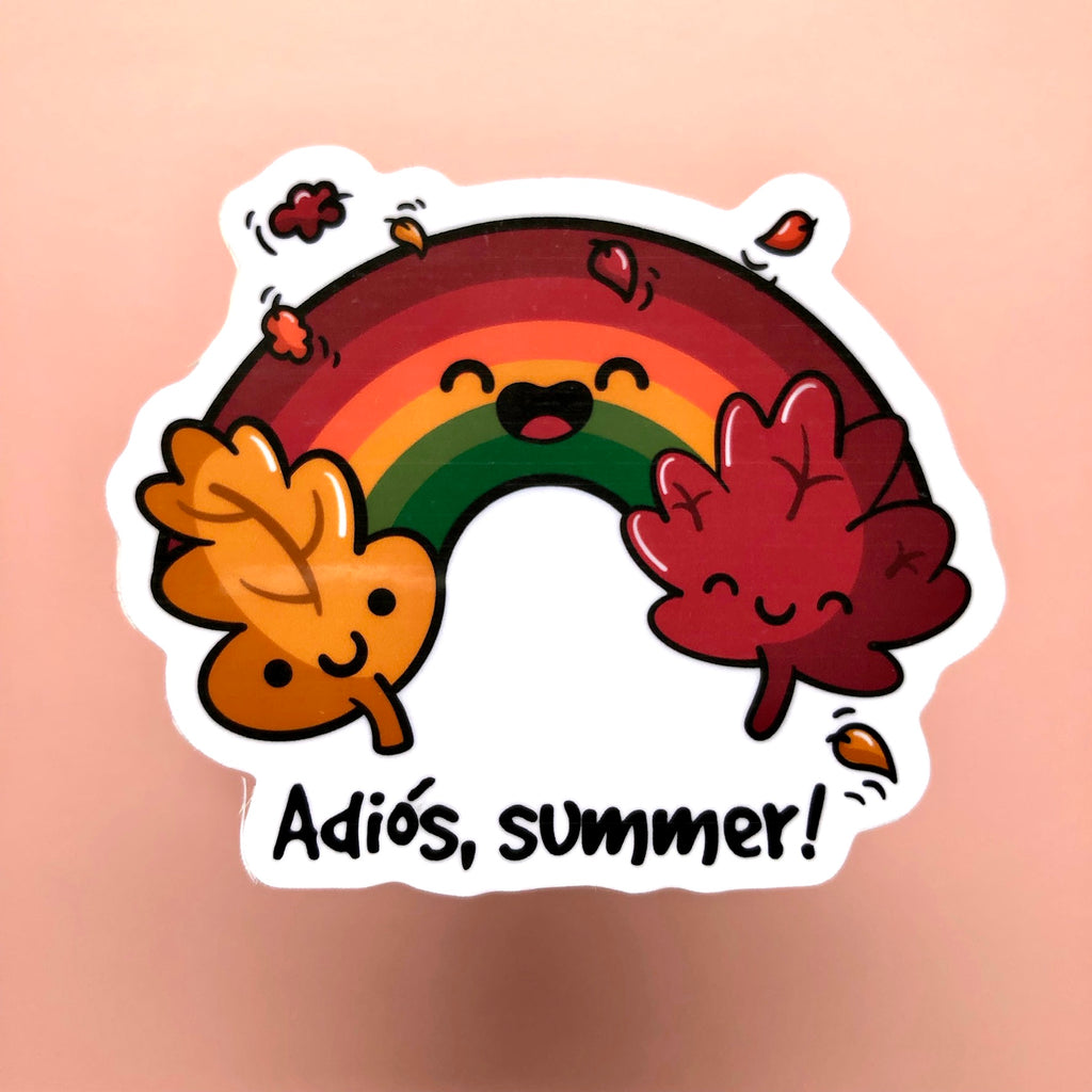 Adios Stickers Adios Summer Sticker – FishbiscuitDesigns