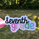 Seventh Grade Teacher Sticker