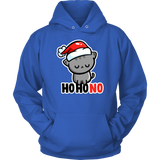 Ho Ho No Christmas Cat Hoodie