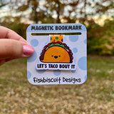 Happy Glamper Camping Magnetic Bookmark