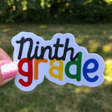 Ninth Grade Teacher Sticker