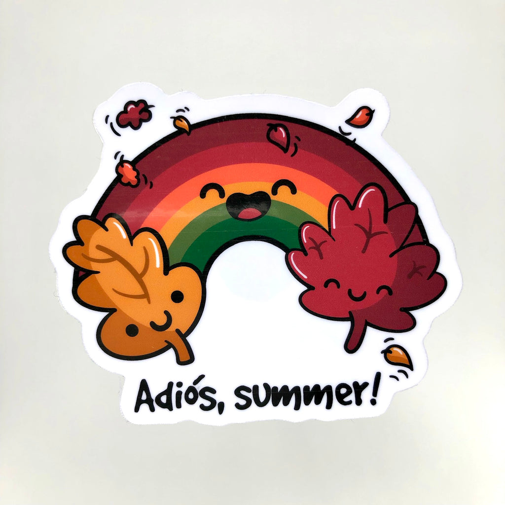 Adios Stickers Adios Summer Sticker – FishbiscuitDesigns