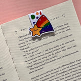 Rainbow Star Magnetic Bookmark
