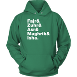 Muslim Prayers Helvetica Hoodie