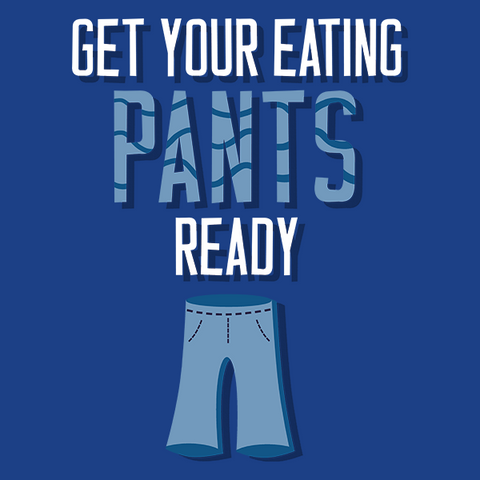 Eating Pants T Shirt