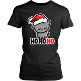 Ho Ho No Christmas Cat Shirt