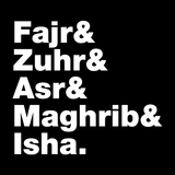 Muslim Prayers Helvetica