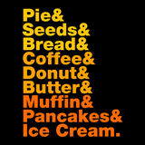 Pumpkin Helvetica T-Shirt