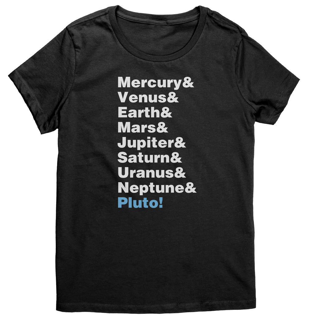 Planets Helvetica T-Shirt