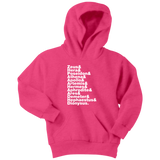 Greek Gods Helvetica Kids Hoodie