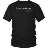 I'm Speaking