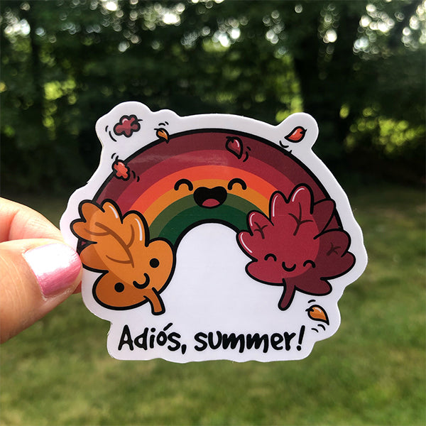 Adios Summer Sticker
