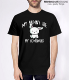 Bunny Ate My Homework T-Shirt