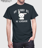 Bunny Ate My Homework T-Shirt