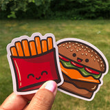 Burger Fries Sticker Pack