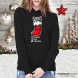 Cute Cat Christmas Stocking Hoodie