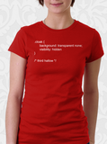 Wizard Invisibility Cloak CSS Code T-Shirt