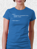 Wizard Invisibility Cloak CSS Code T-Shirt