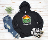 Dumpster Fire Hoodie Sweatshirt