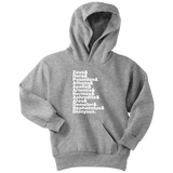 Greek Gods Helvetica Kids Hoodie