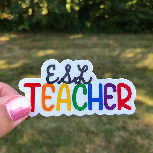 ESL Teacher Sticker