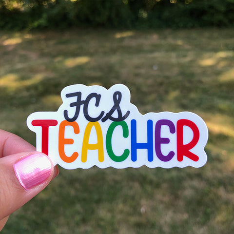 FCS Teacher Sticker
