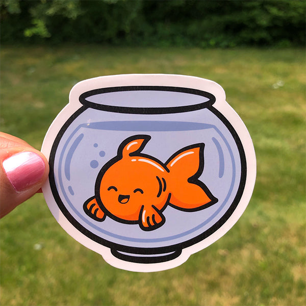 Cute Pet Fish Sticker
