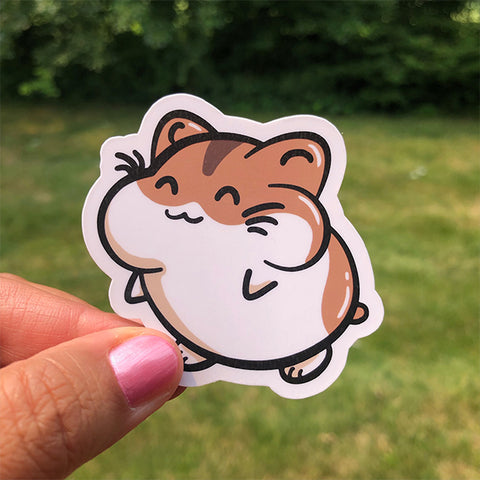 Cute Pet Hamster Sticker