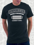 BBQ Barbecue Grill World Champ T-Shirt