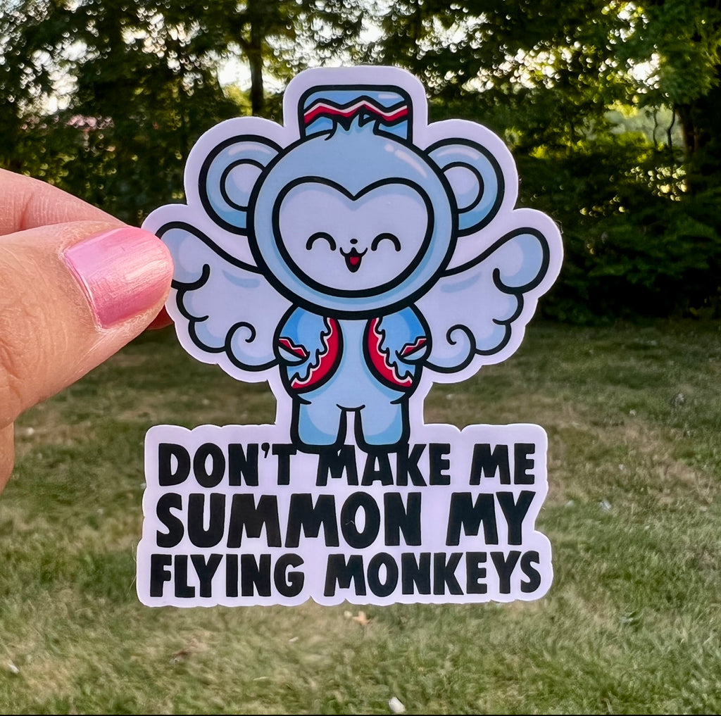 Flying Monkeys Sticker