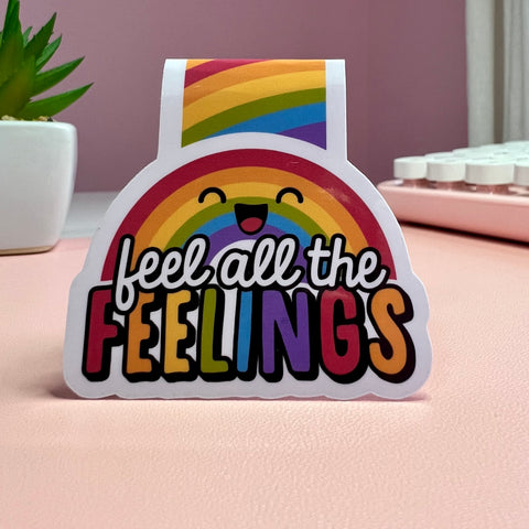 Feelings Rainbow Magnetic Bookmark
