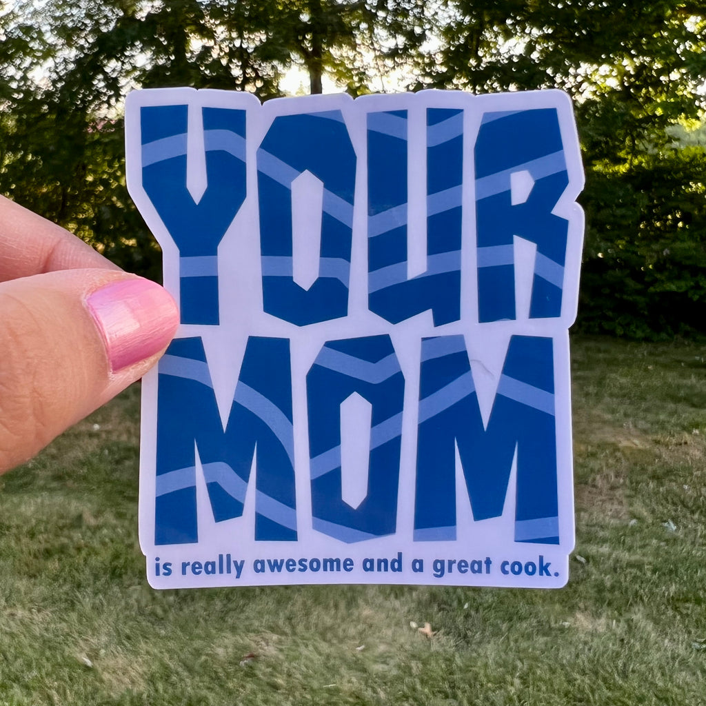 Your Mom Joke Sticker
