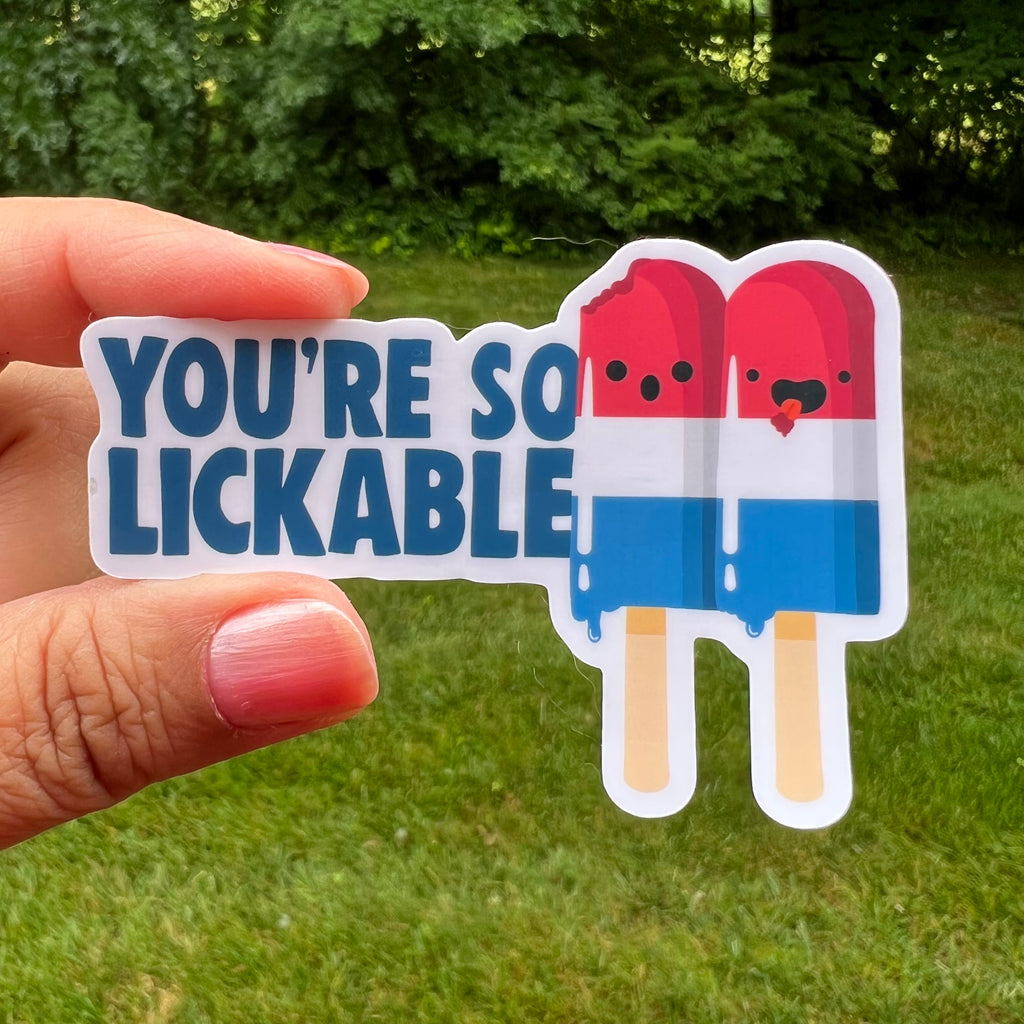 Funny Popsicle Sticker