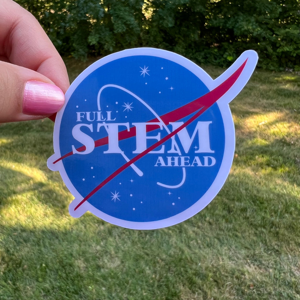 STEM Science Engineering Technology Math Sticker