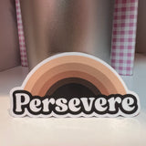 Supreme Court Justice Ketanji Brown Jackson Persevere Rainbow Sticker