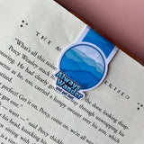 Wander and Get Lost Magnetic Bookmark