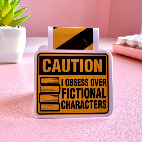 Fictional Characters  Magnetic Bookmark