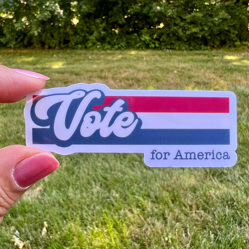 Vote for America Election Sticker