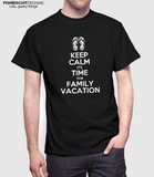 Keep Calm Family Vacation T-Shirt