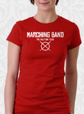Marching Band Fake Rock Band T-Shirt
