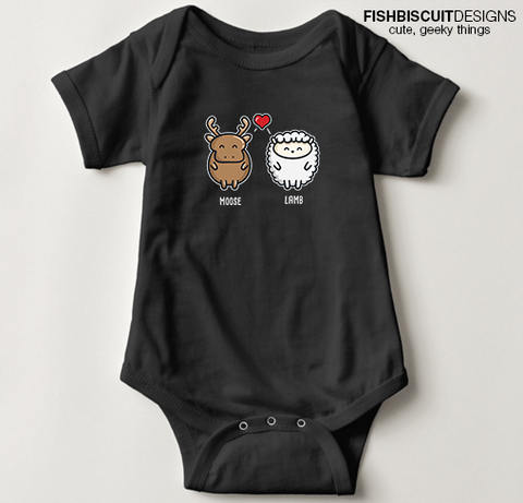 Moose Lamb Baby Clothing