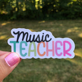 Music Teacher Sticker