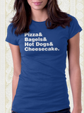 New York Foods Helvetica T-Shirt