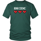 Bride Game Over 2 Sided T-Shirt