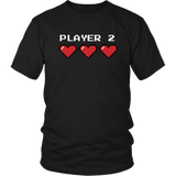 Player 2 Bride Two Sided T-Shirt