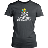 Keep Calm and Save the Princess T-Shirt