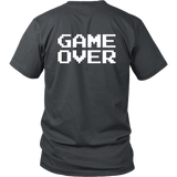 Bride Game Over 2 Sided T-Shirt