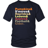 Fall Helvetica T-Shirt